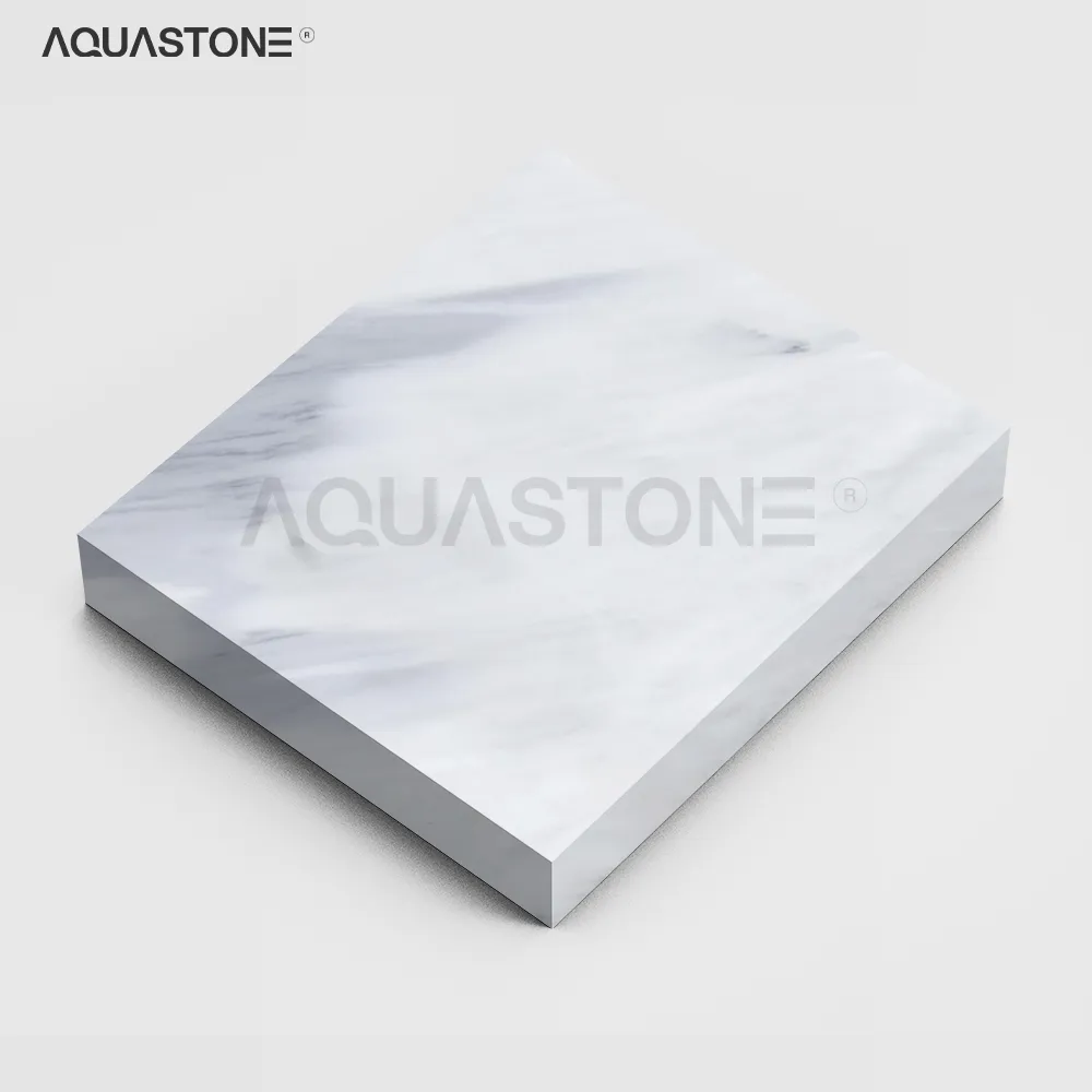 Cloudy White Marble