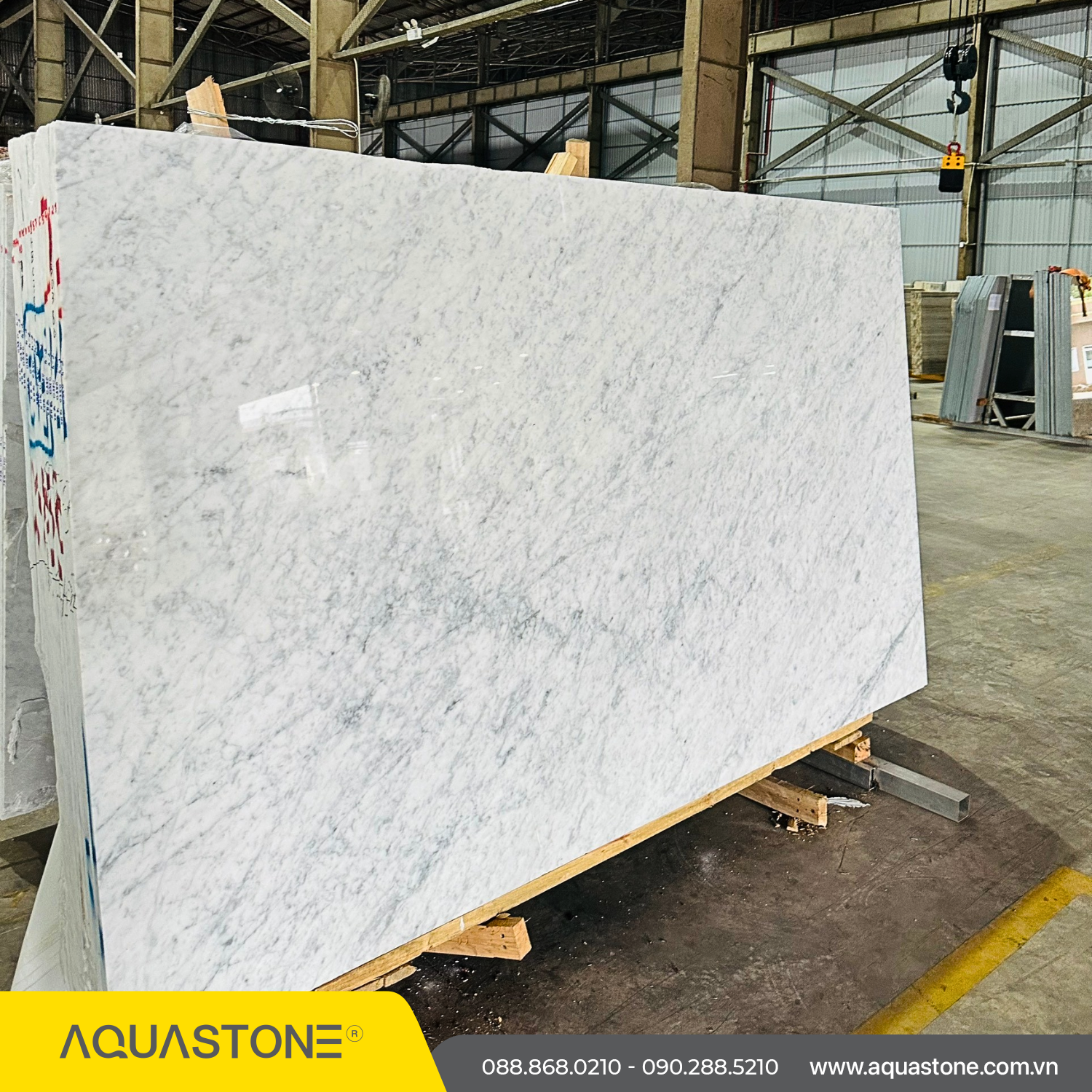 Đá Marble Cararra White