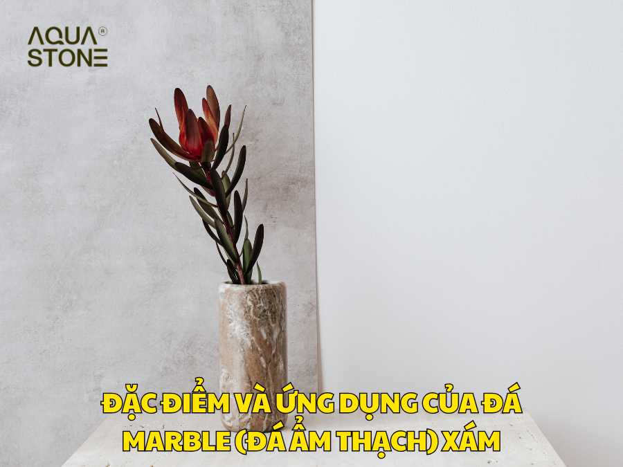 ĐẶC ĐIỂM VÀ ỨNG DỤNG CỦA ĐÁ MARBLE (ĐÁ ẨM THẠCH) XÁM