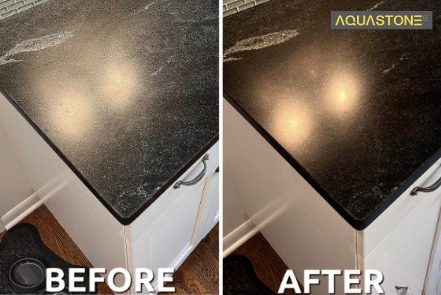 Gia công đá bề mặt honed tại Aqua Stone – mềm mại, sang trọng và hoàn hảo trong từng chi tiết