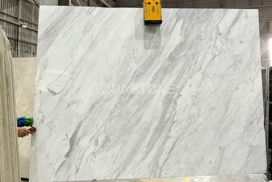 Đá Marble Volakas trắng Hy Lạp – Vẻ đẹp thanh lịch, sang trọng cho phong cách thượng lưu