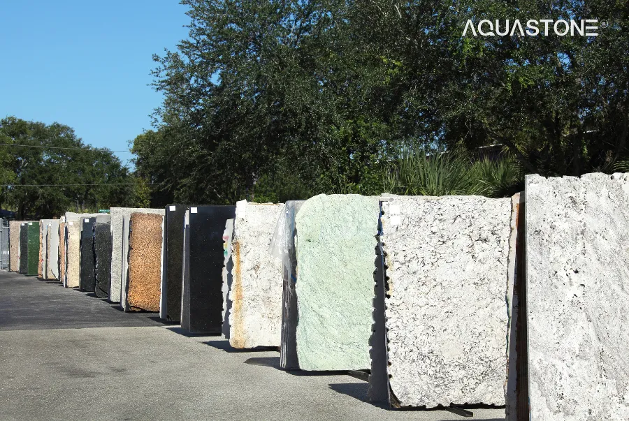 Đá Granite tự nhiên ốp mặt tiền, giải pháp ngoại thất bền đẹp, chống chịu thời tiết hiệu quả