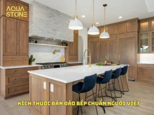 KÍCH THƯỚC BÀN ĐẢO BẾP CHUẨN NGƯỜI VIỆT CAO BAO NHIÊU ĐỂ ĐỨNG BẾP KHÔNG BỊ MỎI LƯNG