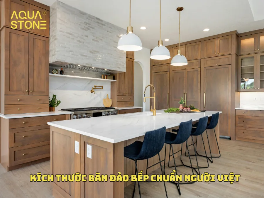 KÍCH THƯỚC BÀN ĐẢO BẾP CHUẨN NGƯỜI VIỆT CAO BAO NHIÊU ĐỂ ĐỨNG BẾP KHÔNG BỊ MỎI LƯNG